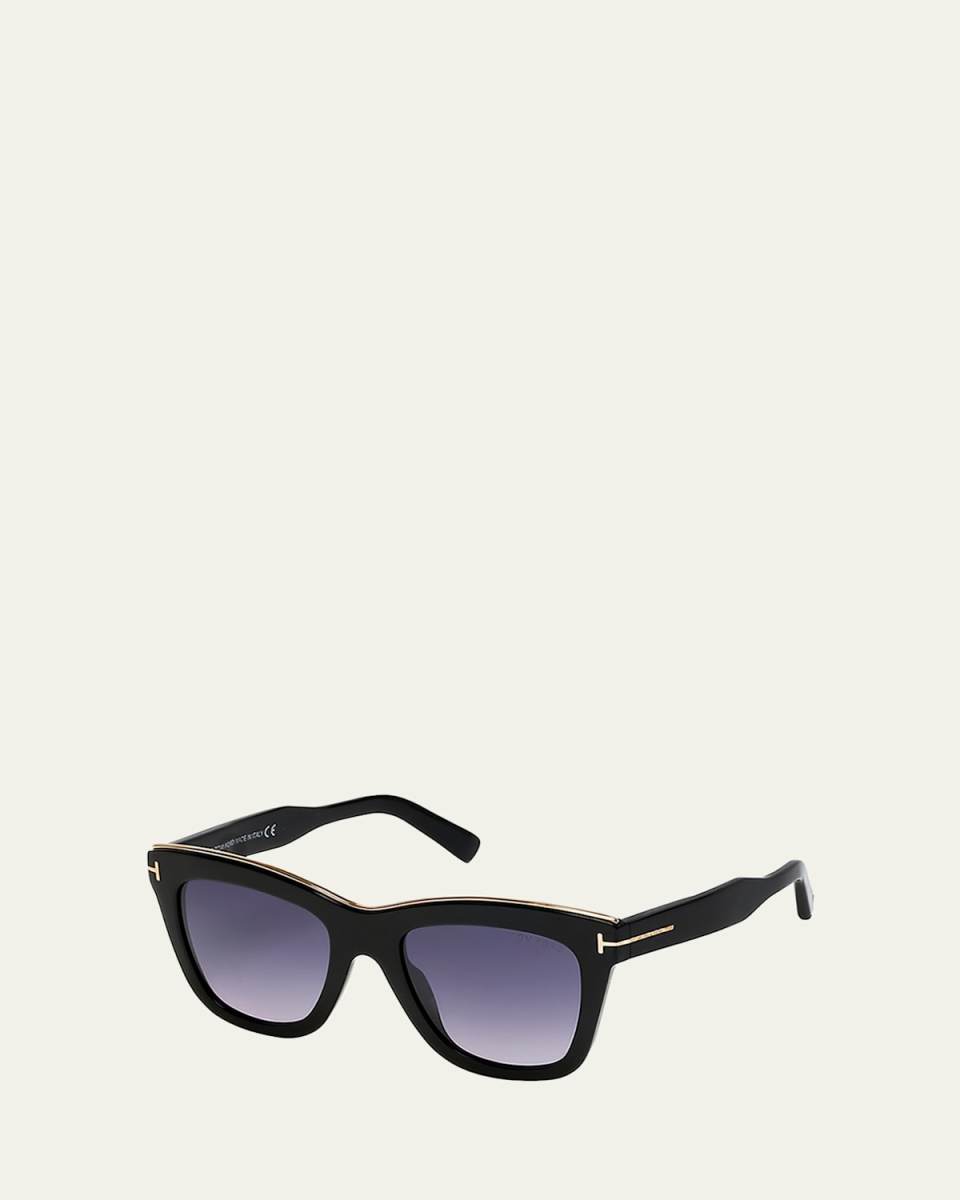 Julia Gradient Acetate Sunglasses